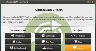Ubuntu MATE Welcome