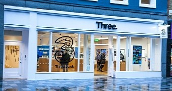 Three store in the UK