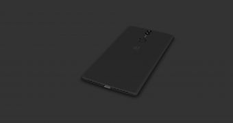 Mystery OnePlus device, back view