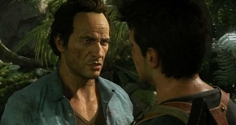 Nathan and Sam Drake in Uncharted 4