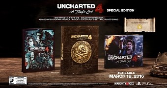 Uncharted 4 Gets March 18 Release Date, Two Special Editions, Pre-Order Bonuses