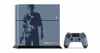 Uncharted 4 PlayStation 4 Limited Edition design