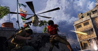 Uncharted: Nathan Drake Collection - Uncharted 2 helicopter action