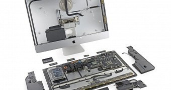What the iMac looks like torn down