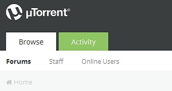 uTorrent forums hacked