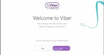 Set up on your phone to start using Viber for Windows