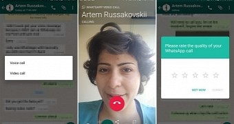 Video calling option in WhatsApp beta