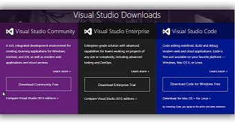 Visual Studio 2013 versions