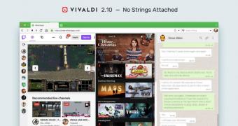 Vivaldi 2.10 Released with Better Site Compatibility, More Customization Options