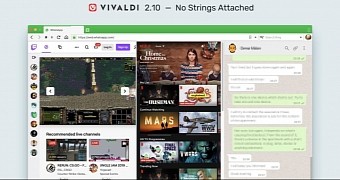 Vivaldi 2.10 released