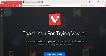 Vivaldi Web Browser 1.0 released