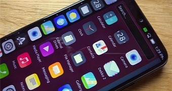 Volla Phone running Ubuntu Touch