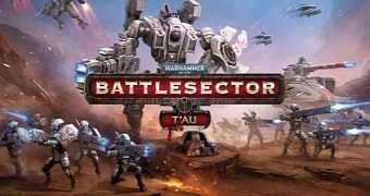 Warhammer 40,000: Battlesector - T'au key art