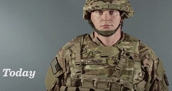 Montage sums up 240 years of US Army fashion