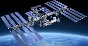 A view of the International Space Station