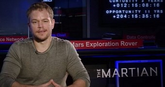 In "The Martian," Matt Damon plays astronaut Mark Watney