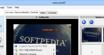 webcamXP Pro offers support for all Windows versions on the market
