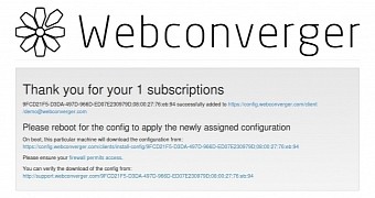Webconverger 35 released
