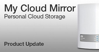 WD My Cloud Mirror Update Available
