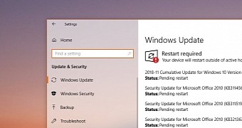 The new cumulative update is available now from Windows Update