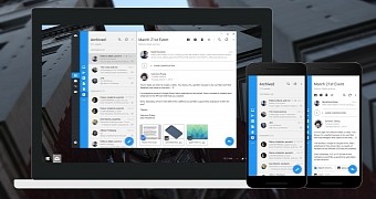 Revamped Windows 10 Mail app with Material Design