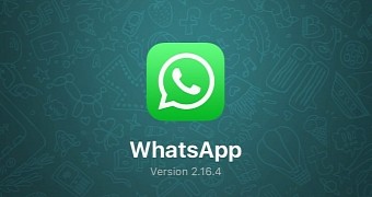 The latest version of WhatsApp on iOS