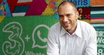 WhatsApp founder is pretty pleased things are going well
