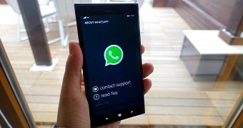 WhatsApp now runs smoothly on Windows 10 Mobile