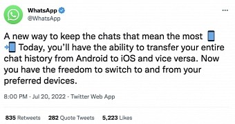 WhatsApp announced the new feature on Twitter
