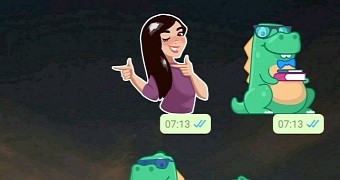 Stickers in WhatsApp for Android
