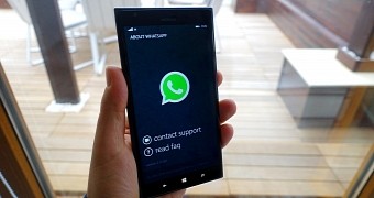 WhatsApp on Windows Phone