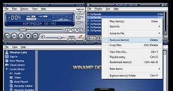 The latest stable release of Winamp