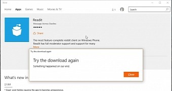 Windows 10 Can No Longer Install Store Apps: “Try the Download Again”