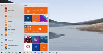 The modern Windows 10 desktop