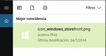 Windows 10 searching for Windows Store