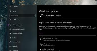 The experience with Windows Update is being more polished