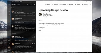 Project NEON Mail app