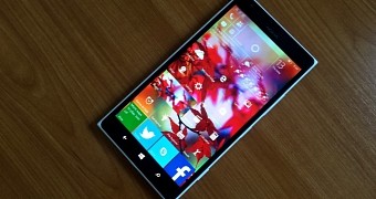 Windows 10 Mobile build 10512 on Lumia 1520