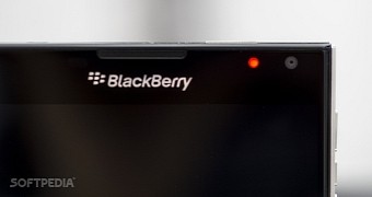 LED notification light on the BlackBerry Passport