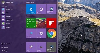 Live tiles on Windows 10 for PC