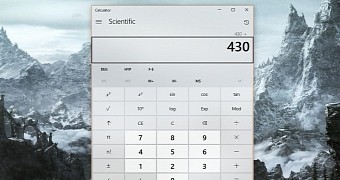 Calculator is one of the core UWP apps