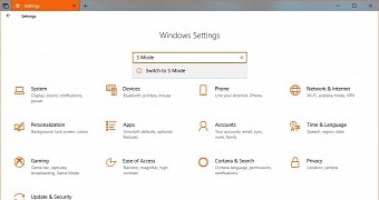 Windows 10 Switch to S Mode option