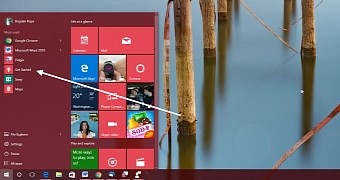 “Most Used” apps in Windows 10 Start menu