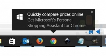 Google Chrome extension popup on Windows 10