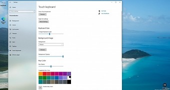 Windows 10 touch keyboard settings