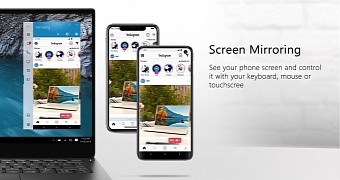Dell Mobile Connect with screen mirroring for the iPhone