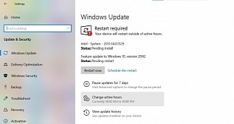 Windows 10 version 20H2 on Windows Update in the RP ring