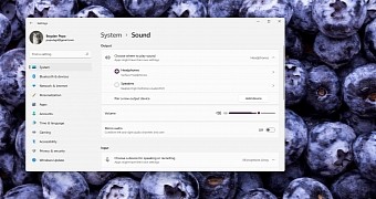 Windows 11 sound settings