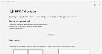 Microsoft's new HDR Calibration app
