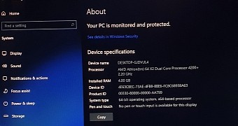 Windows 11 running on old hardware